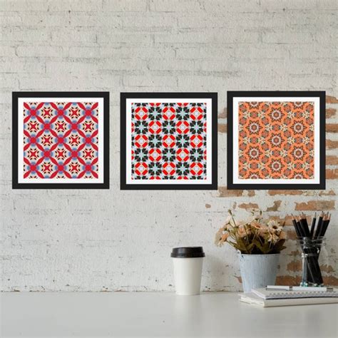 Kanye Album Cover Art Set Of 3 Pattern Prints Mbdtf Yeezus Etsy