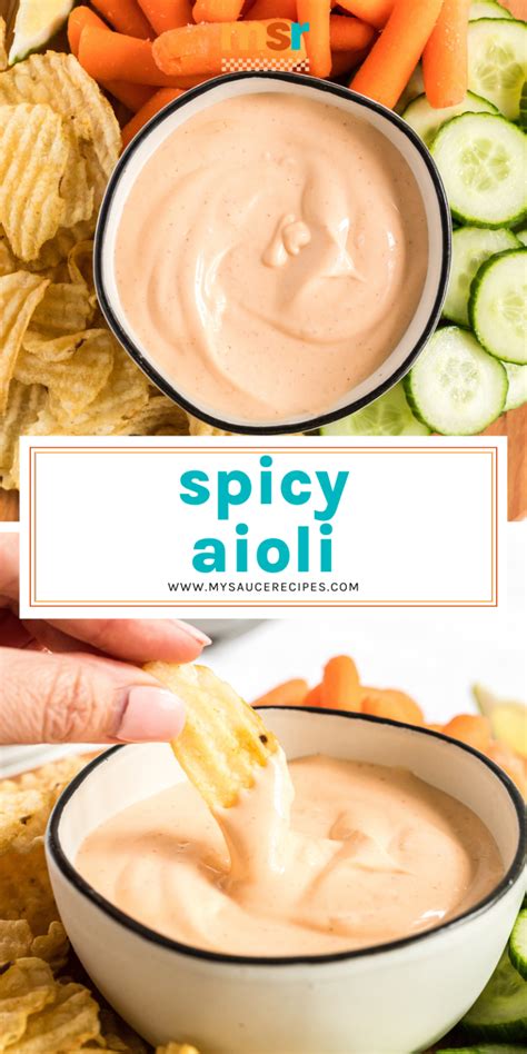 Easy Spicy Aioli Recipe Great As A Dip Or Sandwich Spread