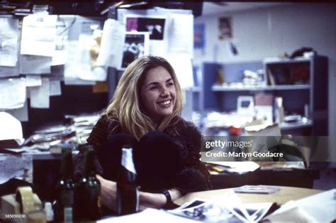 Sarah Cracknell Of St Etienne At The Nme Offices In London United