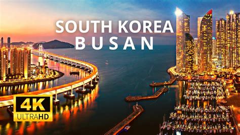 Busan South Korea 🇰🇷 4k Uhd 60fps Drone View Epic 4k Busan Timelapse