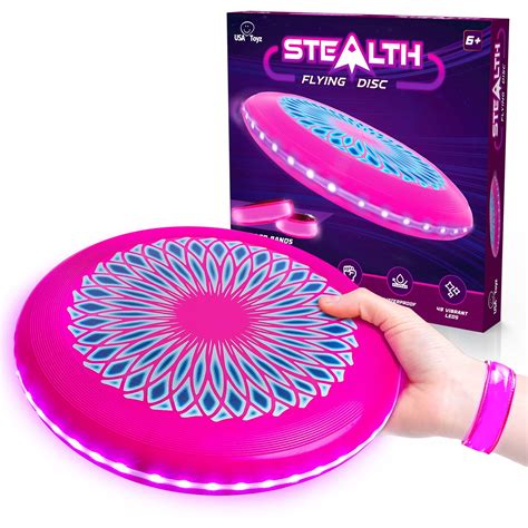 Usa Toyz Stealth Led Flying Disc Pinkpurple Michaels