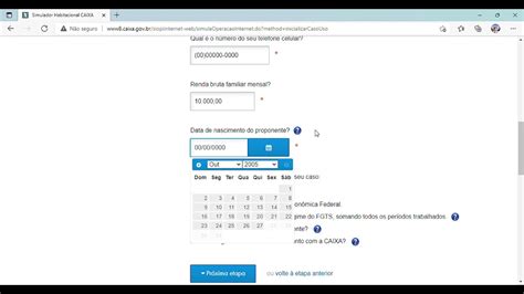 Passo Como Fazer A Simula O Habitacional No Site Da Caixa Youtube