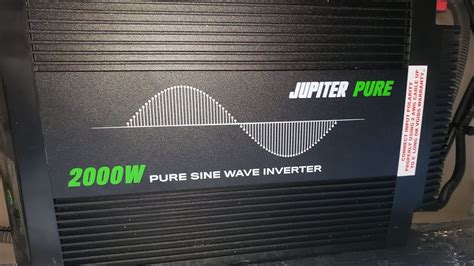 Hft Harbor Freight Tools Power Inverter Review Jupiter 2000 Watt Continuous 4000 Watt Pure Sine