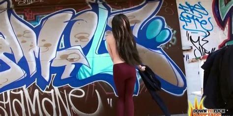 PublicSexDate Horny Nerd Lullu Gun Shows Up To Woods For Interracial Threesome Outdoors