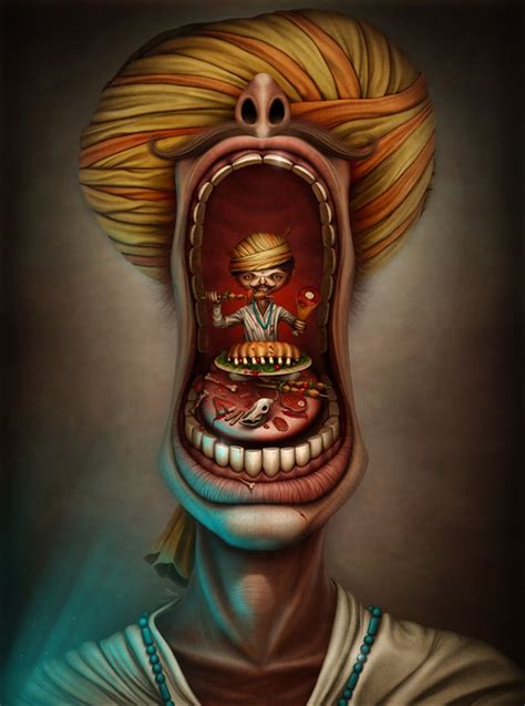 诡异与黑暗插画俄罗斯插画家ANTON SEMENOV 41P B