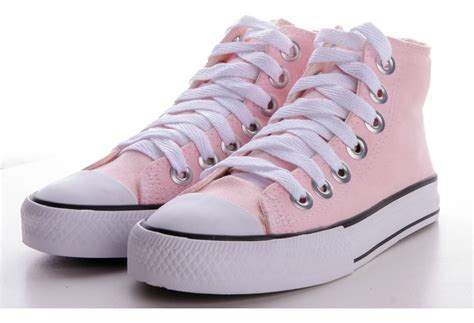 Tênis All Star Cano Alto Chuck Taylor Ox Rosa Bebê Mercado Livre