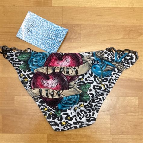 Affliction Swim Nwt Sinful By Affliction Mint Pyramid Lady Luck Bikini Bottom Poshmark