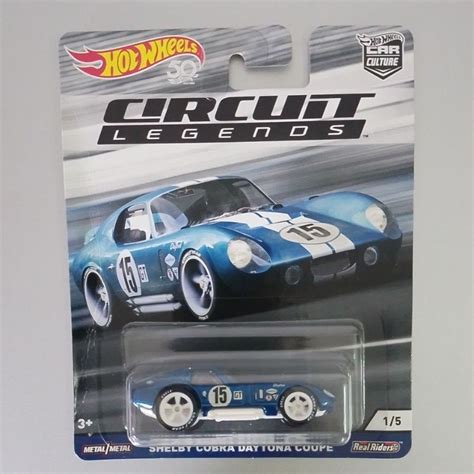 Hot Wheels Shelby Cobra Daytona Coupe Circuit Legends Shopee Malaysia