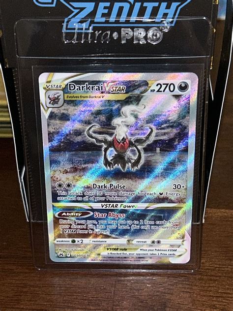 Pokemon Darkrai Vstar Gg Alt Art Crown Zenith Galarian Gallery Ultra