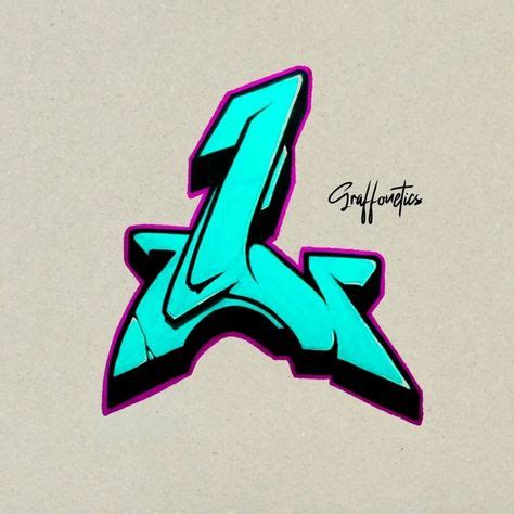 Letter L Graffiti