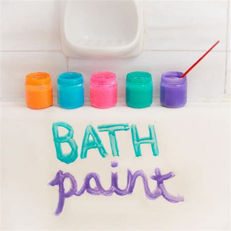 homemade bath paint recipe