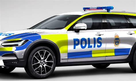 Volvo V90 Cross Country som polisbil så skulle den kunna se ut auto