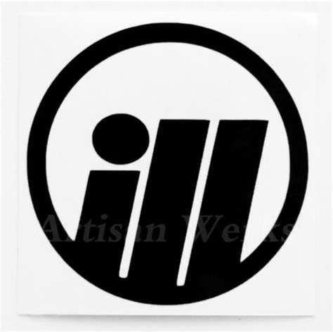 2 ILL Vinyl Decal Sticker JDM Drift Racing Car Truck Fatlace Stance