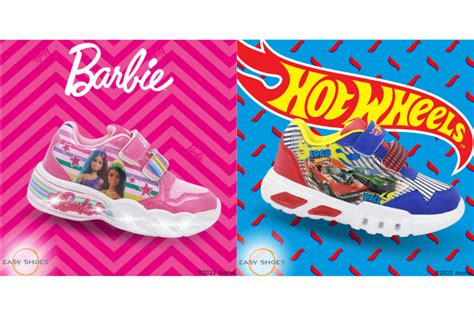 EASY SHOES DUE COLLEZIONI PE CON BARBIE E HOT WHEELS Licensing Magazine