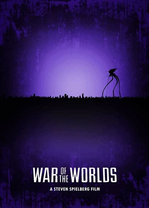 War Of The Worlds Poster Picture Metal Print Paint By Bo Kev