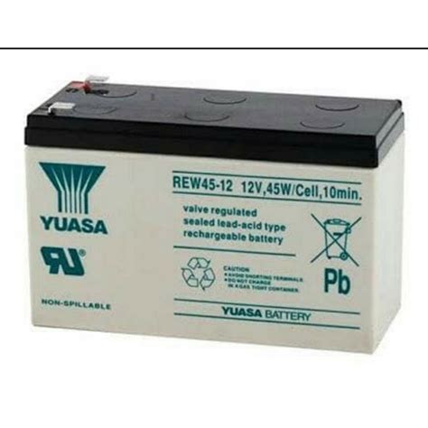 Jual Yuasa Rew V Ah Battery Aki Accu Kering Ups Shopee Indonesia