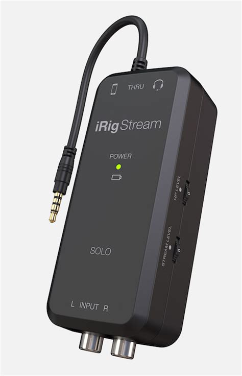 IK Multimedia iRig Stream Solo - DJ Mix Club