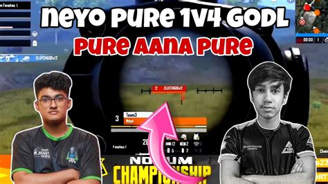 SouL Neyo Pure 1v4 GodL SouL Vs GodL Fight Ll YouTube