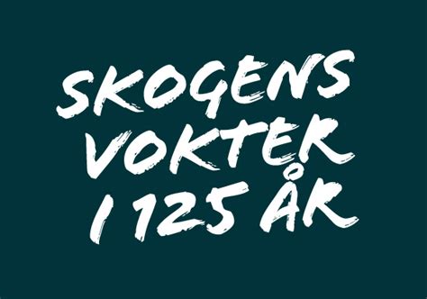 Skogselskapet Runder 125 år Skogselskapet