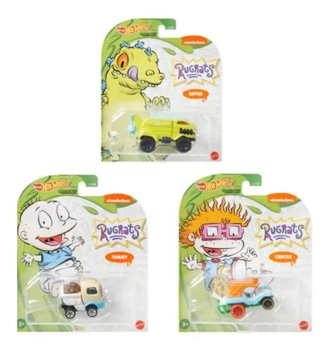 Hot Wheels Rugrats Reptar Carlitos Tommy Set Carros en venta en Zapopan Jalisco por sólo