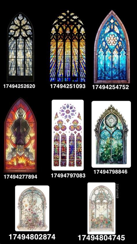 Stained Glass Window Decals For Roblox In Pattern Decal Glass