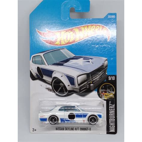Hot Wheels Nissan Skyline H T GT X SEALED Shopee Philippines