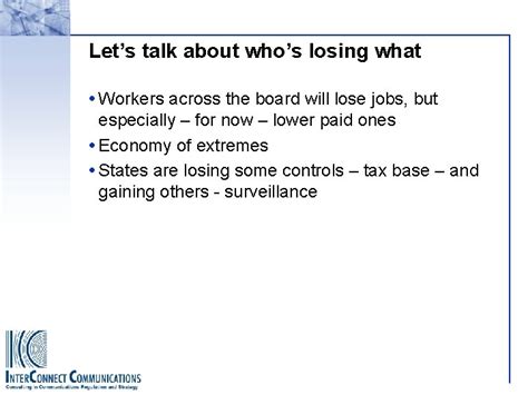 Winners and Losers in the Internet of Things