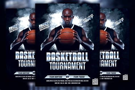 Basketball Tournament Flyer Graphic by sportspsd99 · Creative Fabrica