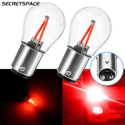 St Pcs V Ba D Cob Led Car Reverse Backup Tail Brake Light