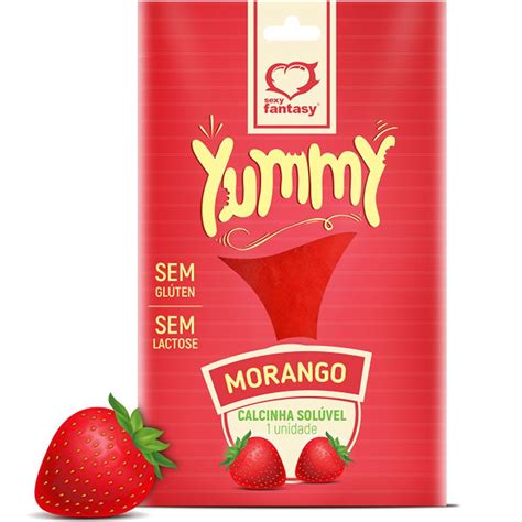 Calcinha Fio Dental Sabor Morango Yummy Sexy Fantasy Produtos Er Ticos Sex Shop Shopee Brasil