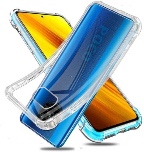 Coque Silicone Tpu Transparente Angles Renforces Pour Xiaomi Poco X