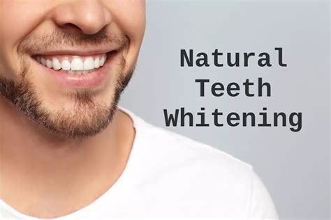 natural teeth whitening