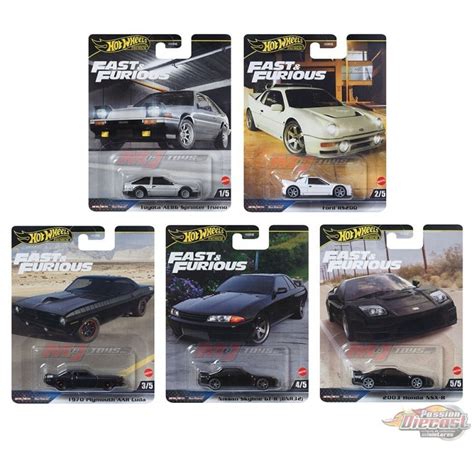 Hot Wheels Car Culture Fast Furious Premium E