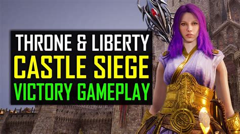 EPIC CASTLE SIEGE Throne And Liberty Victory YouTube