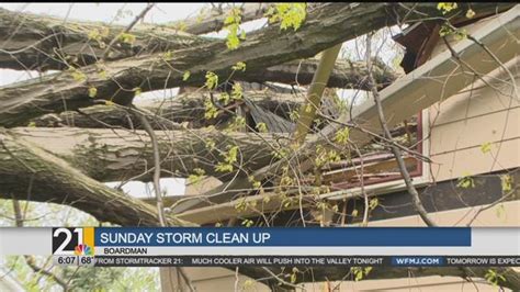 Weather service: Sunday damage in Boardman not caused by tornado - WFMJ.com