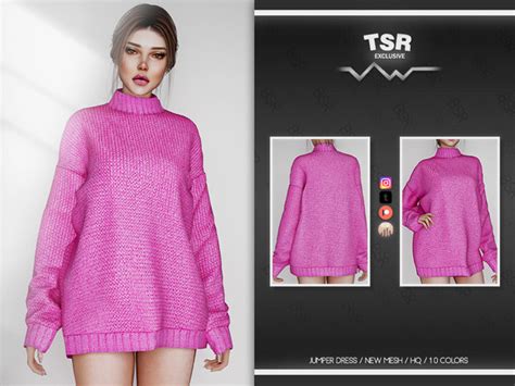The Sims Resource Jumper Dress Bd860