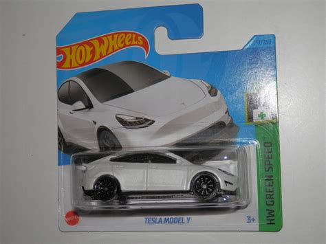 Tesla Model Y Bia A Hot Wheels Nowy Model Autko Oficjalne Archiwum Allegro