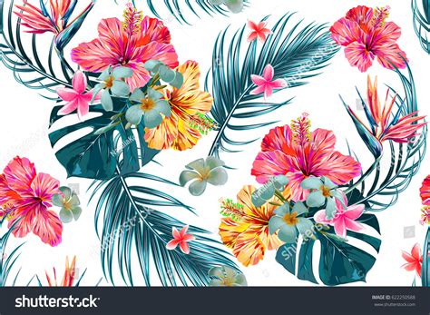 Beautiful Seamless Vector Floral Pattern Spring Stock Vector Royalty