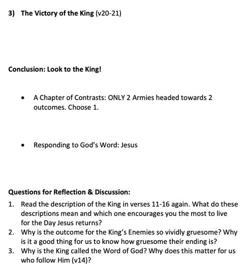 Sermon Notes 14 Apr 2024 Zion Bishan Bible Presbyterian Church