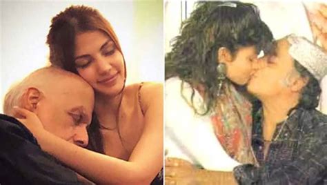 Pooja Bhatt And Mahesh Bhatt Kissing