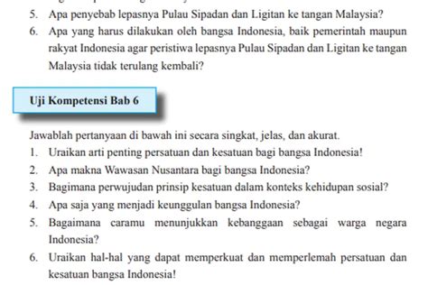 Kunci Jawaban Pkn Kelas Halaman Uji Kompetensi Bab Bagaimana