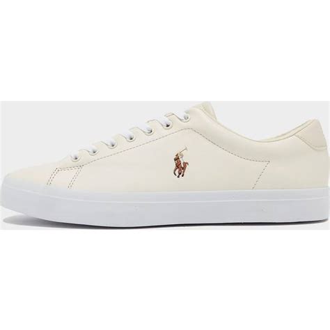 Polo Ralph Lauren Longwood Leather Sneaker Skor Sneakers Vit