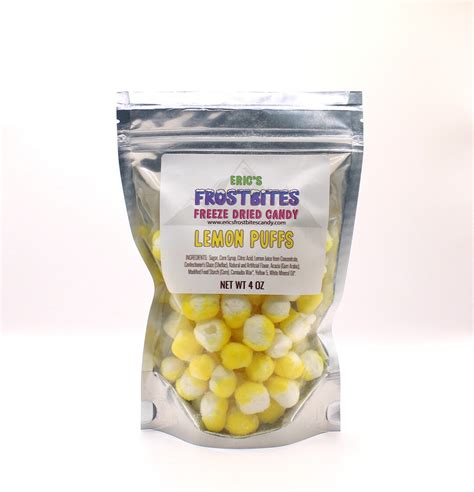 Freeze Dried Lemon Puffs Lemonheads Etsy