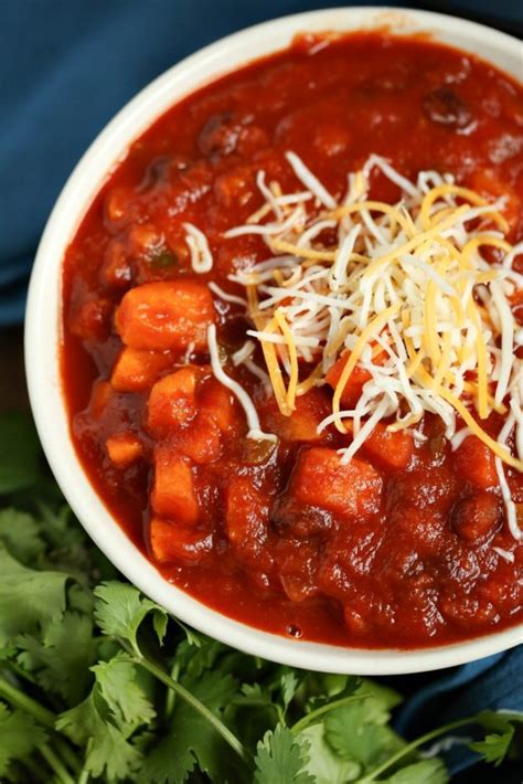 Easy Vegetarian Chili Recipe Slap Dash Mom