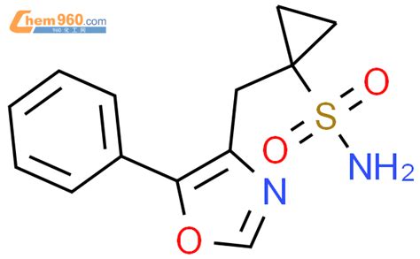 681808 90 2 CYCLOPROPANESULFONAMIDE 1 5 PHENYL 4 OXAZOLYL METHYL