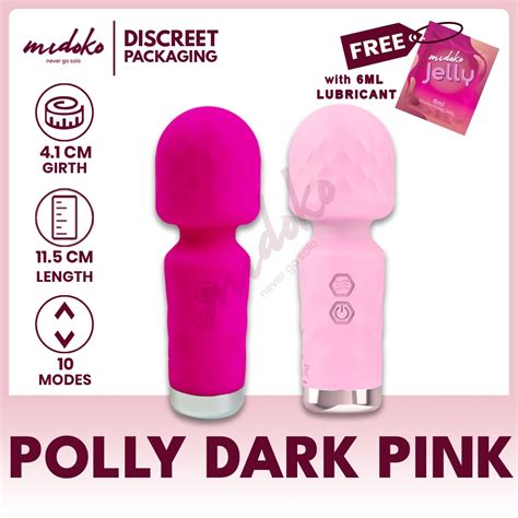 Midoko Woman Mini Wand Wireless Sex Toys Vibrator Shopee Philippines