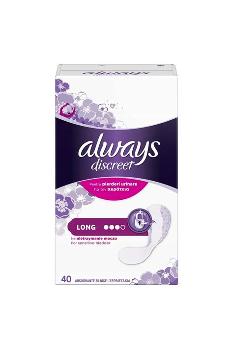 Always Discreet Long Wkładki na nietrzymanie moczu 11688664209