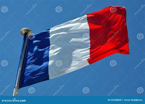 A France Flag Stock Photo Image Of White Symbol France 44258868