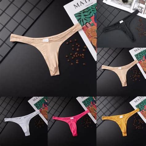 Sexy Men G String Thong Sissy Pouch Panties Bikini T Back Underwear Briefs EBay