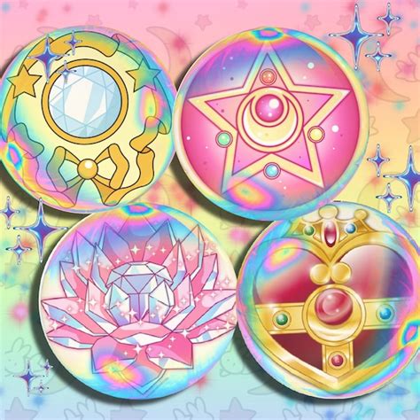 Magical Girl Pin Etsy